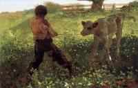 Homer, Winslow - The Unruly Calf